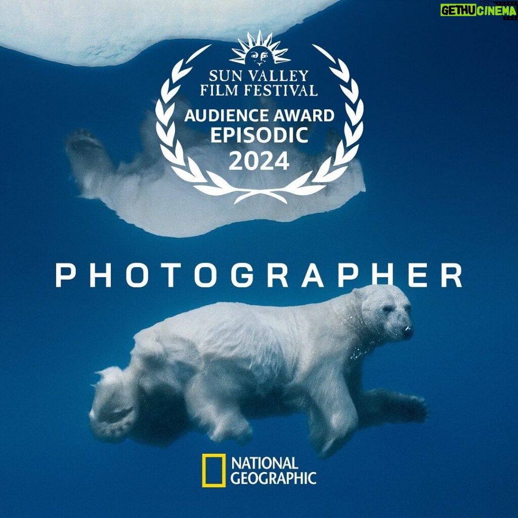 Jimmy Chin Instagram - Congratulations are in order 🌟 The first episode of Photographer, directed by @chaivasarhelyi and @jimmychin, has won the Audience Award for Best Episodic at @sunvalleyfilmfest! In this episode, we learn how @paulnicklen and @mitty use their work to raise awareness and inspire change. Photographer premieres Monday, March 18 at 8/7c on National Geographic. Stream the next day on @DisneyPlus and @hulu. #NatGeoPhotographer