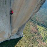 Jimmy Chin Instagram – @alexhonnold composed and casual, free soloing 2,000 feet above the deck on the Enduro Pitch of Freerider. Full extension with mere finger tips in contact with the granite, feet smeared on nothing. Alex’s process to prepare for his dream of free soloing El Cap was an incredible, sometimes-stressful journey to witness. But it was unquestionably mind-bending to watch.