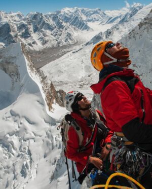 Jimmy Chin Instagram - The new Deluxe Signed Edition of There and Back is available now. This edition is very special to me. I designed it with a clothbound case, stamped print, with larger size photographs and more. If you’re ever in the Denver/Boulder area, I wanted to shout out one of my favorite independent bookstores there, @boulderbookstore who’s still carrying copies. Link in my to bio order! 
Cheers.