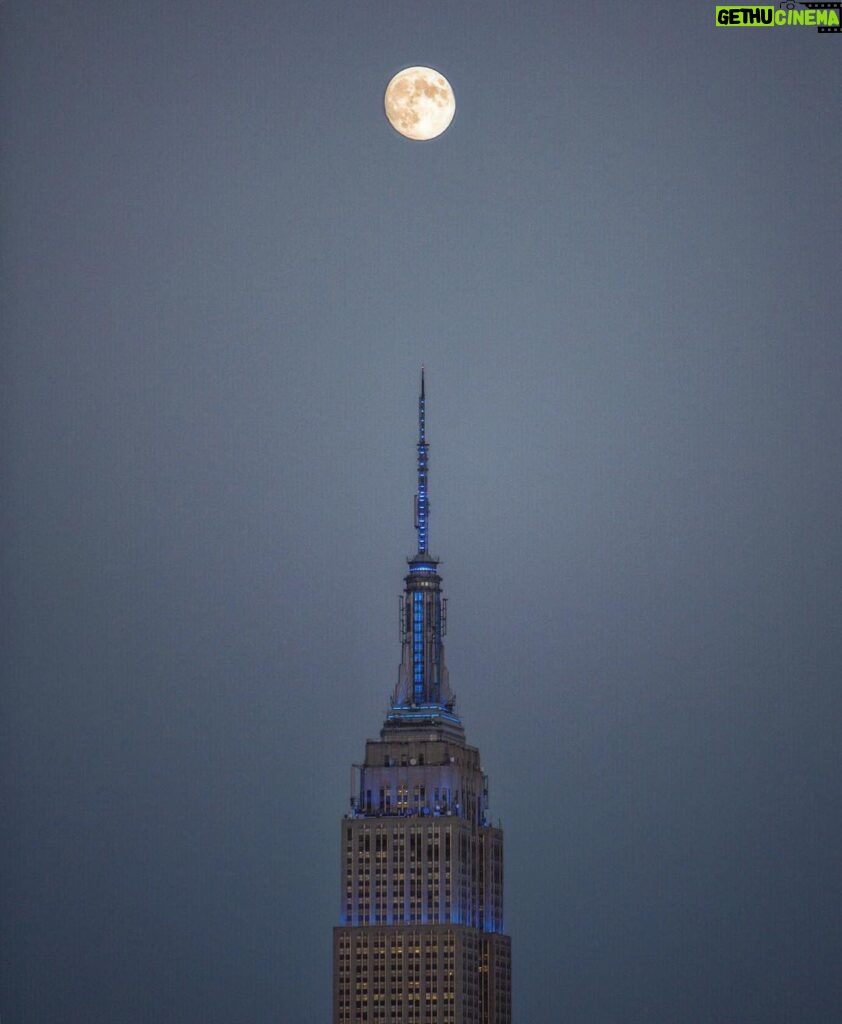 Jimmy Chin Instagram - Full moon rising.