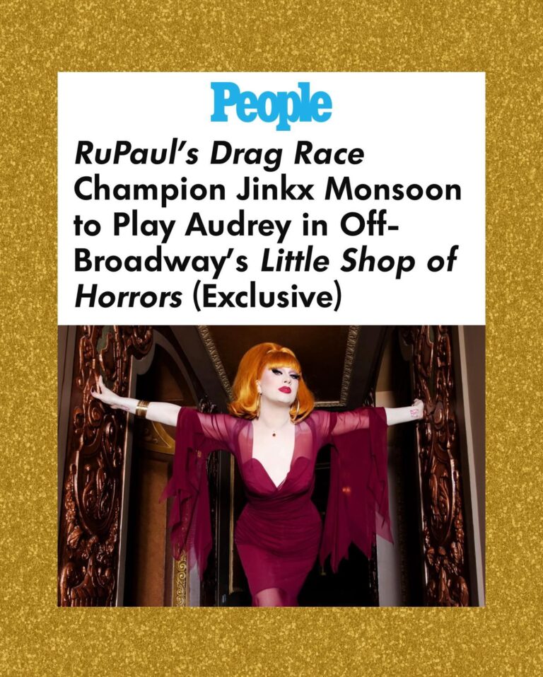 Jinkx Monsoon Instagram - Thank you for all your kind messages 🖤 I’ve loved this character for so long. Cannot wait to join this production. I’m supremely excited 🤟🏻✨see you starting April 2nd 📷: @mettieostrowski