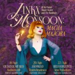 Jinkx Monsoon Instagram – Excited to announce my upcoming tour: ‘Jinkx Monsoon: Magia Majora’! 🎤

Join me and my band, @themajorscales and The Badlings, as we perform my favorite covers and original songs. 

Catch us in:
🇲🇽 Mexico City on August 18th
🇧🇷 São Paulo on August 20th 
🇧🇷 and Belo Horizonte on August 22nd. 

Tickets available now! Ingressos já disponíveis! Boletos ya disponibles!