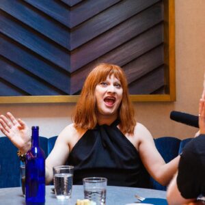 Jinkx Monsoon Instagram - Today on Dinner’s on Me, two-time “Drag Race” winner and tour de force on stage, Jinkx Monsoon! Over overnight oats and granola, we’ll get into my first time meeting her in a bathroom, her self-care habit that surprises the bros, and her latest project, playing Audrey in “Little Shop of Horrors” off-Broadway. This episode was recorded at Lulla in Chelsea, NYC. 🎮 🚽 🎭 #joanrivers #dragrace #dragqueens #littleshopofhorrors #dinnersonme #sonypodcasts

Episode link in bio! Don’t wait, give it a listen!