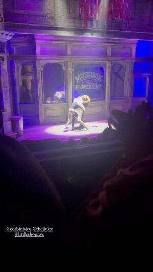 Jinkx Monsoon Instagram - If you need me, I’ll be making out with @corbinbleu until May 26th. Forward my mail to Mushnik’s Flower shop, 1313 Skidrow. 🩸🪴