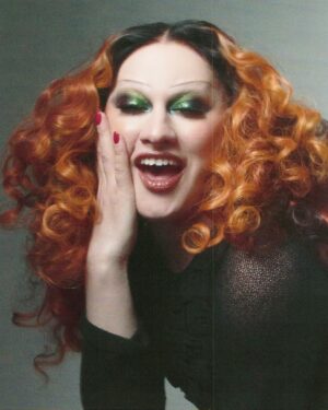 Jinkx Monsoon Instagram - Am I ‘radiating trans joy’ yet? 🤭

For @playgirl 
Photography by Danica Robinson @danicarobinson
Produced by Danica Robinson @danicarobinson   Witch House PR @witchhousepr 
Styled by Dot @dottttbass
Hair by Davey Matthew @daveydidmyhair
Makeup by Mollie Gloss @molliegloss