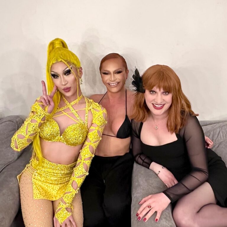 Jinkx Monsoon Instagram - Sasha Colby is a goddess. There’s no one like her. Someone came up to me and said ‘she’s your favorite drag queens’ favorite drag queen!’ And you know what? They were right. BOW DOWN. This show is poignant and beautiful 🥹 SEE IT IF YOU CAN!