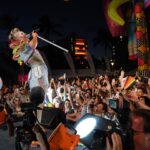 JoJo Siwa Instagram - Some photos from Miami Pride. Best fucking night. With my favorite people. Still can’t comprehend 55,000 people showing up, breaking the record, and all singing Karma. My heart is beyond full and I am so fucking inspired to keep pushing keep going keep releasing and above all else keep entertaining. ❤️🧡💛💚💙💜