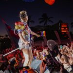 JoJo Siwa Instagram - Some photos from Miami Pride. Best fucking night. With my favorite people. Still can’t comprehend 55,000 people showing up, breaking the record, and all singing Karma. My heart is beyond full and I am so fucking inspired to keep pushing keep going keep releasing and above all else keep entertaining. ❤️🧡💛💚💙💜