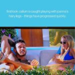 Joanna Chimonides Instagram - We can’t begin to tell you how hard it was seeing Joanna upset on today’s first look. Going onto Love Island is about exploring connections and Joanna has remained true to herself. Those who know her, know how genuine, kind and full of life she is. So, in true Joanna fashion, we’re going to look at the bright side of life with a picture of Callum stroking Joanna’s hairy legs – seems like things have progressed quickly 😉 #loveisland #allstars
