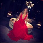 Jodie Comer Instagram - Congratulations to all the nominees and winners at @bafta tonight! @nisha_stylist @fabionogueira @justinejenkins - that smile is down to you guys ❤️ one happy girl! Thank-you @albertaferretti for a dress of dreams! X
