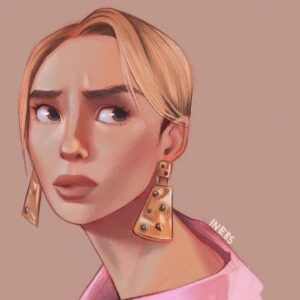 Jodie Comer Instagram - @killingeve is back and so are you guys with your incredible #fanart. Thankyou @ine8s for these lovely images showing V from S1-S3. X