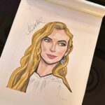 Jodie Comer Instagram - What an absolute honour @sardisnyc. Thank you for a moment I will never forget. I love herrrrrrrr! X #primafacieplay @estreetprods 📸 @bruglikas @broadwaybruce_