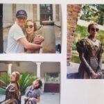Jodie Comer Instagram - All pictures from our final day filming in Seville. Top left is our wonderful director Jamie Payne. Bottom left is Mia, my magical costume standby and now bezzy mate 🌻. Then me melting in my Tudor frock. Thank-you to everyone for tuning in and for your continued support! Episode 7 airs today. #thewhiteprincess #bts 📸