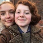 Jodie Comer Instagram - Yuli is a total legend! Here is a pic of us having fun on set. 🤟🏻😈. #killingeve