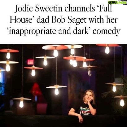 Jodie Sweetin Instagram - @jodiesweetin @bourbonroomhollywood @famdinshow @latimes #bobsaget @andreabarber @justinmartindale @rampaigewesley