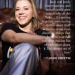 Jodie Sweetin Instagram - Jodie Sweetin credits her #FullHouse castmates Bob Saget and Dave Coulier for being supportive role models. “As an adult, Bob and I were always going back and forth joking, and I just absorbed so much,” she says. “When we lost him, I realized how deeply comedy and stand-up comedians impacted my life,” adds Sweetin. “I learned no matter what the horrific situation, you can always make it funny.” “She has a lot to draw upon,” confirms Andrea Barber, who played Kimmy Gibbler on “Full House.” “She’s been through a lot of s— in her life, so the best way to deal with it is to be honest about it and make people laugh.” Learn more about Sweetin’s comedy show, “Family Dinner,” at Hollywood’s storied Bourbon Room at the link in @latimes_entertainment’s bio. 📸 @therealchristinahouse