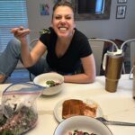 Jodie Sweetin Instagram - Dinner last night with Vanhouton by proxy. We started out so healthy… we ended with too many Israeli gummies, Turkish delight, and Easter candy. Julie definitely approved. Thank you to everyone who has donated to the kids (link in bio). It means more to me than I can say. #vanhouton #vanhoutonbyproxy🖤 #sisters ##jodiesweetin #celiabehar #sisterfromanothermister #soulsisters #notsistersbybloodbutsistersbyheart❤️ #fuckinglovethisasshole #traumabonded