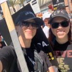 Jodie Sweetin Instagram – #sagaftra #unionstrong #wga #solidarity @kimmoffat @yolakin @sagaftra @wgawest