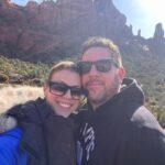 Jodie Sweetin Instagram - Last weekends road trip photos. Went to the desert for some peace in Sedona, it was stunning. Stayed in a really great spot @bohobasecamp near Jerome. Saw family. Read books. Found quiet. Napped by creeks. Reconnected. Unplugged.