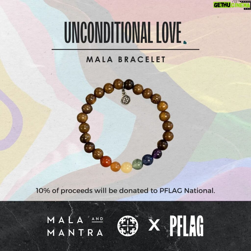 Jodie Sweetin Instagram - I am seen. I am valid. I am worthy. 🏳️‍🌈 🏳️‍⚧️ This is the mantra we wish for all people who identify as LGBTQIA to recite and internalize. We're thrilled to share the Unconditional Love Mala bracelet is now here! 📿 Wearing it is a powerful way to show your pride and support for the LGBQIA community. This special Mala bracelet was intentionally designed by @officiallycoelho and @malaandmantra to support and advocate for LGBTQIA people and those who love them. Proceeds from the Unconditional Love Mala bracelet will directly support @pflag PFLAG National now through June 2024 and help carry out our shared mission to create a more caring, just, and affirming world for LQBTQIA people. Purchase yours today at malaandmantra.com or click the link in Matthew's bio! ✨ - PFLAG was founded in 1973, and it the nation's first and largest organization dedicated to supporting, educating, and advocating for LGBTQIA people and their families. Learn more at PFlag.org #unconditionallove #livewellminded #malaandmandtra #pflagproud