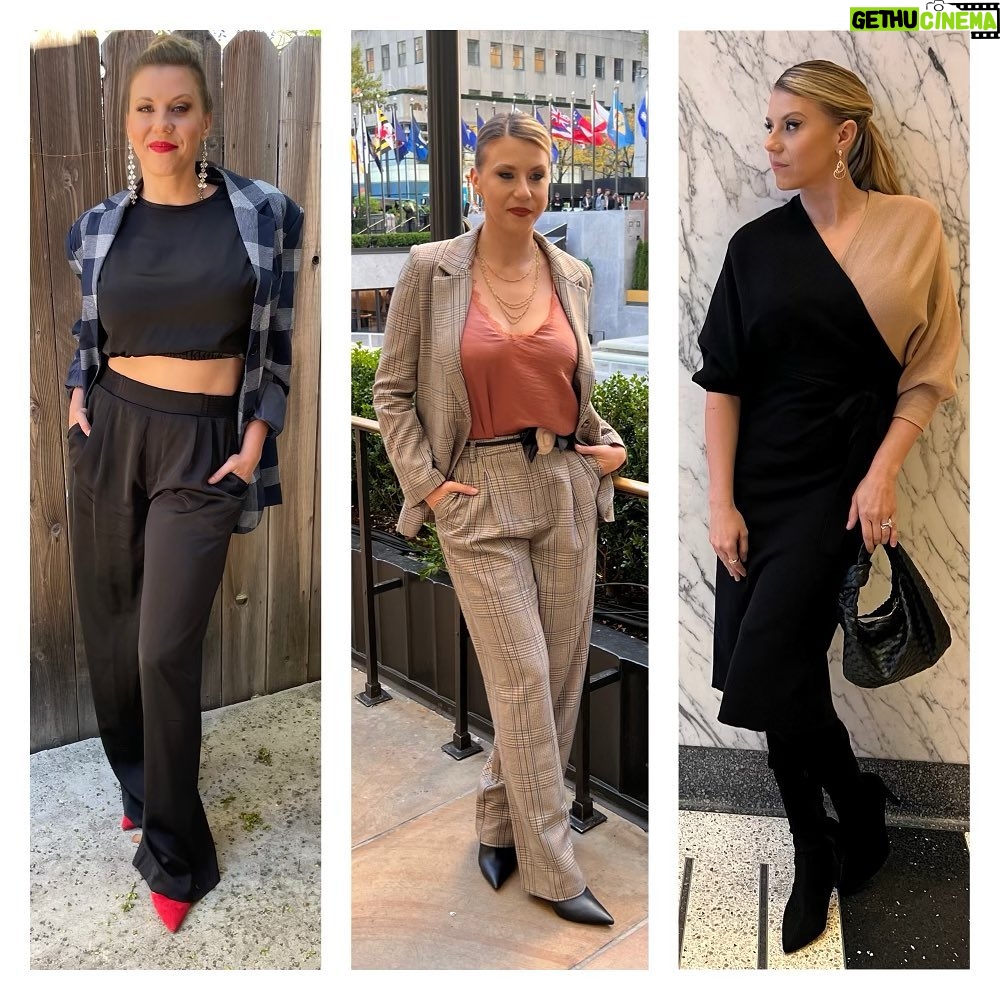 Jodie Sweetin Instagram - ✅ Pockets ✅ Ponytail ✅ Pose (Tap for tags) Stylist: @shannonmcclure68 Hair: @annamariaorzano (far left) @mitchellramazon (pony) Makeup: @terimakeup (far left) @inherbeautyllc (other two)
