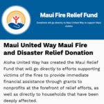 Jodie Sweetin Instagram - I am devastated by the wildfires in Maui and my heart goes out to everyone who has been impacted. It is heartbreaking to see such a beautiful place and community damaged by a natural disaster.  Please use and share these resources that have been endorsed by the county of Maui to spread awareness and donate what you can to those in need during these challenging times.   Links are in my bio to learn more.