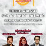 Jodie Sweetin Instagram - 🎟️ Last Chance For $20 Presale Tickets 🎟️ Get your presale tickets right now while you still can to celebrate the 💨 High Holidays 💨 featuring comedians @nicoleaimee (Comedy Central), @bengleib (Showtime), and @iankarmel (The Late Late Show)— Thursday, April 25th at 8:30 pm. At the @BourbonRoomHollywood!