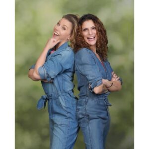 Jodie Sweetin Instagram - Welp. We never said we were good with goodbyes… but we felt like we should make it official… the show is over. But, while the pod is over, our friendship will never die. Nor will our love for JC Penney’s and all of you. 

Ew. Feelings. Gross. 

#neverthoughtidsaythis #ntist #nevernation #nevernationers #jcpenney #fiveseasonsflewby #feelings #ew #whathappensinparentinggotstoldonthispodcast #planc #wekeptthosesweaters #willrockthemat80  #jodiesgettingmatchingcrocs #celiamighthitherwiththem #friendsforever #lifeisafuckedupmess #bigmouth #mom #moms #comedy #funny #podcast #fullhouse #fullerhouse #jodiesweetin #celiabehar #traumabonded #keepkillingtheparentinggame #andnotyourkids