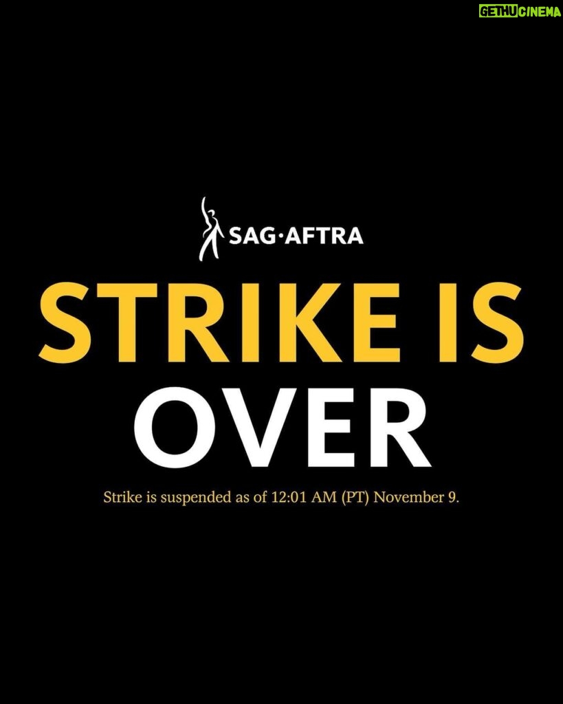 Jodie Sweetin Instagram - Thank you to EVERYONE who worked so hard on this!!! ❤️ From the negotiating committee to everyone on the picket lines, I am so grateful for the solidarity. @sagaftra #unionstrong #solidarity