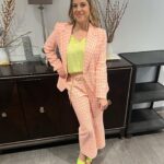 Jodie Sweetin Instagram - This weeks photo phun…. 1. A little press last Friday on KTLA for my @hallmarkmovie The Jane Mysteries: Inheritance Lost 2-4. Last night at the @laopera to see #Otello and dinner at @mrsfishla with my favorite date @mescalito70 ❤️❤️ 5. Me in the middle of my stand up set at @mrsrobinsonsirishpub on Thursday Now… time for a lazy Sunday. ******** Pic 1 Suit @elliatt Necklace @mayabrenner Earrings/ring @charlielapson Belt @laurelandgold Pic 2-4 @petalandpup Pic 5 Jacket @petalandpup Stylist @shannonmcclure68 MU @terimakeup