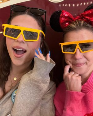 Jodie Sweetin Instagram - Well.. this was a BIG weekend!! It was Zoie’s 16th Birthday!! And when I asked her what she wanted to do to celebrate, she said she’d love to go to @disneyland for the weekend, just the two of us, like we used to do when she was little. And oh man… did we soak up every bit of @disneyparks magic! (A huge shoutout to our VIP Guide, Erin for the BEST day ❤️❤️)
 Also… @johnstamos set us up and we got to live out a lifelong dream and have dinner at the famous Club 33 to celebrate on Saturday night… THANKS UNCLE J!! 

But the best thing about this whole weekend was  getting to spend time with Zoie, just having fun. As parents or anyone around teens knows, you spend most of the time feeling like all you do is nag, annoy, or argue with your teenager. This was a weekend to reconnect with Zoie and it was incredible. 

I’ll treasure this weekend forever and always. Huge thanks for all the magic @disneyland … you never disappoint!
❤️❤️❤️🏰💫