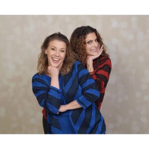 Jodie Sweetin Instagram - Welp. We never said we were good with goodbyes… but we felt like we should make it official… the show is over. But, while the pod is over, our friendship will never die. Nor will our love for JC Penney’s and all of you. 

Ew. Feelings. Gross. 

#neverthoughtidsaythis #ntist #nevernation #nevernationers #jcpenney #fiveseasonsflewby #feelings #ew #whathappensinparentinggotstoldonthispodcast #planc #wekeptthosesweaters #willrockthemat80  #jodiesgettingmatchingcrocs #celiamighthitherwiththem #friendsforever #lifeisafuckedupmess #bigmouth #mom #moms #comedy #funny #podcast #fullhouse #fullerhouse #jodiesweetin #celiabehar #traumabonded #keepkillingtheparentinggame #andnotyourkids