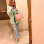 Jodie Sweetin Instagram - Feeling the pastel vibe today for the @Variety Magazine Tech and Entertainment Summit. 💕 Hair: @annamariaorzano Makeup: @terimakeup @shannonmcclure68
