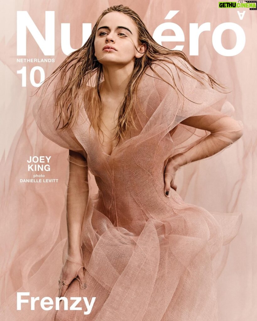 Joey King Instagram - 💌It’s TTPD day of course, but I’m briefly interrupting your feed to thank @numero_netherlands for this cover. I’m truly in love. Swipe to the end 🥰