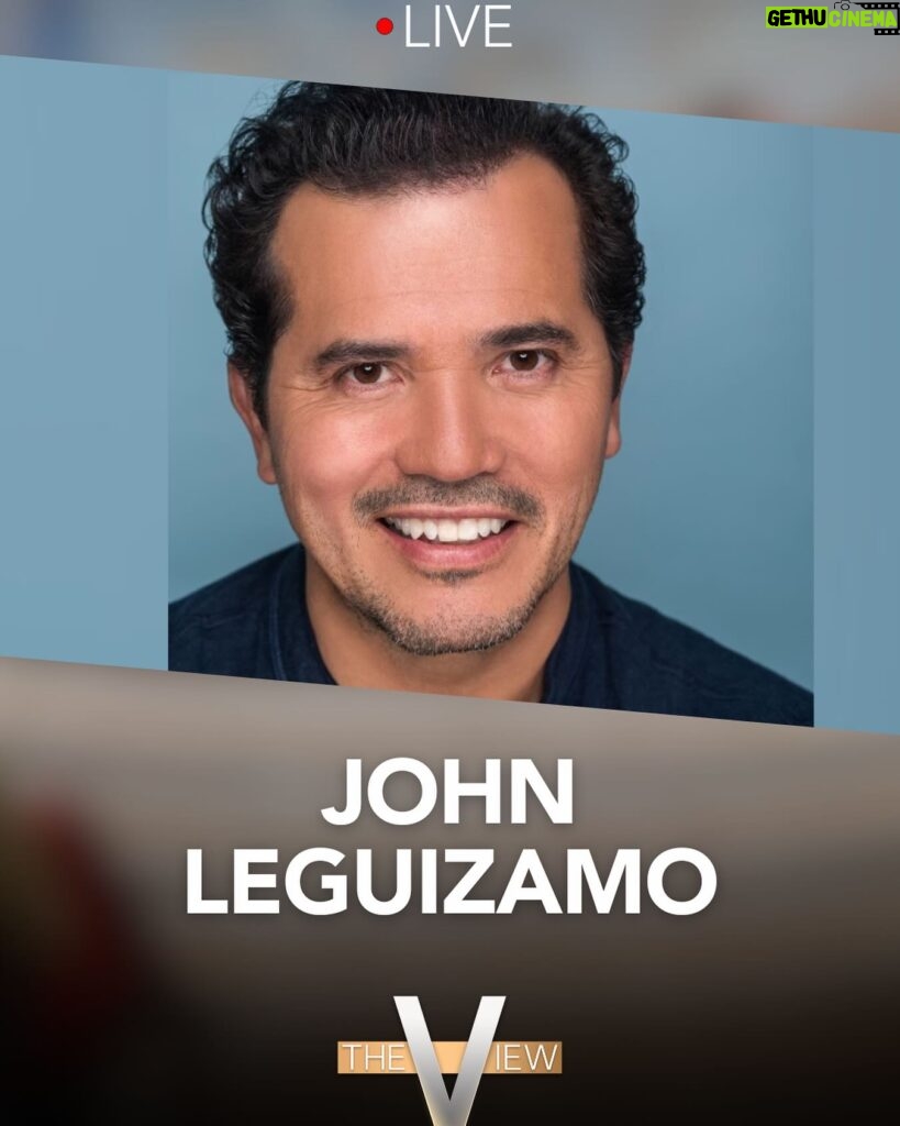 John Leguizamo Instagram - Catch me if you can!! @theviewabc @whoopigoldberg @ananavarrofl @joyvbehar