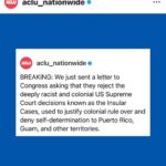 John Leguizamo Instagram - Donate to the @aclu_nationwide right away!
