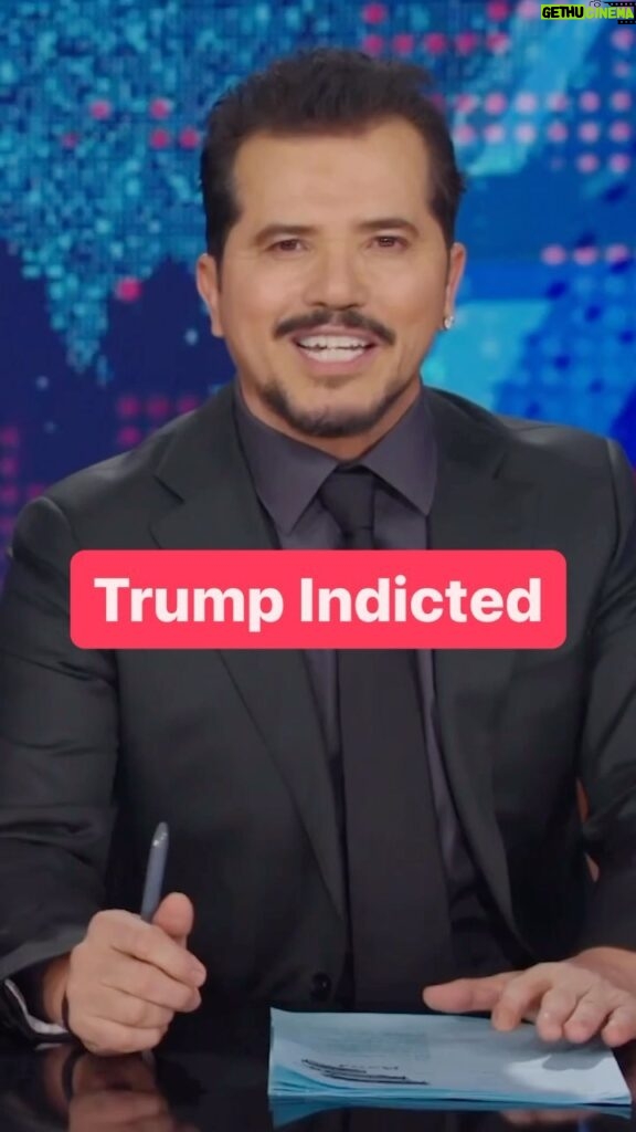 John Leguizamo Instagram - Trump just got indicted and @johnleguizamo won the Daily Show guest host lottery