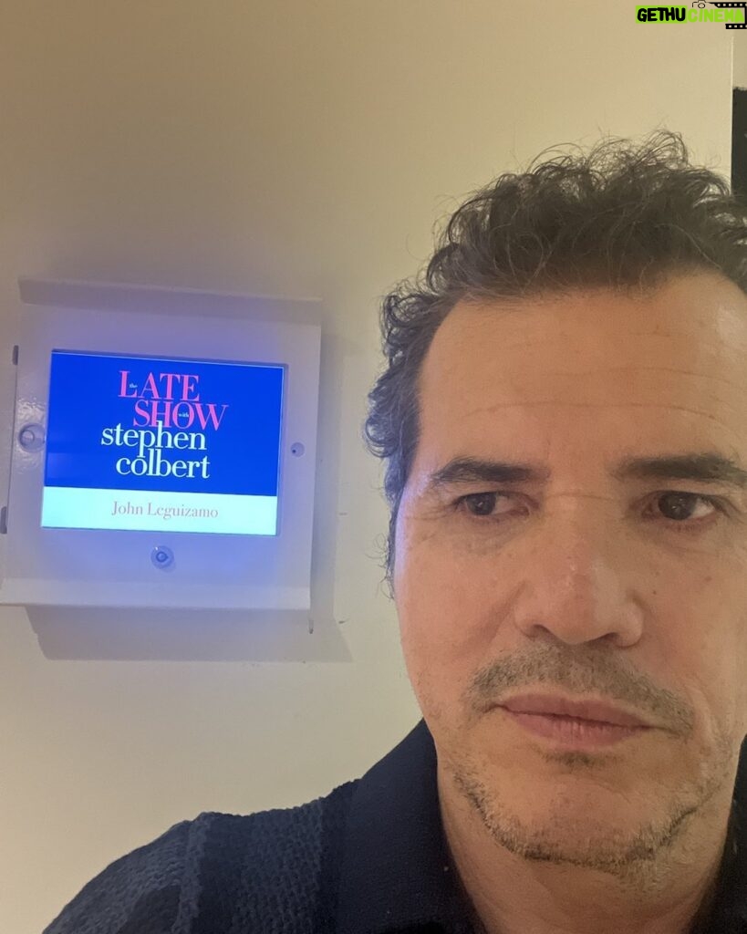 John Leguizamo Instagram - On Colbert tonight. I am pumped. Love me some Steven.