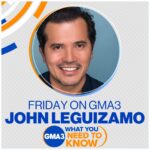 John Leguizamo Instagram – I’m going to be on GMA3 on Friday … talking about the film #johnleguizamoliveatrikers – check it out!