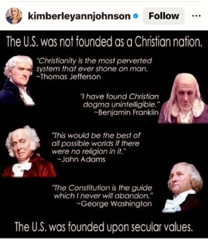 John Leguizamo Instagram - Thass right! Yo Let’s keep church and state separate as our founding fathers meant it to be alright?!!