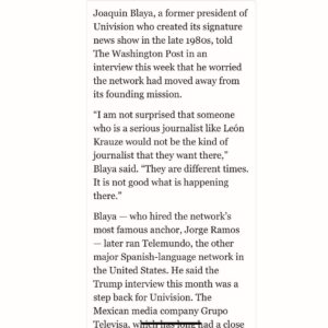 John Leguizamo Instagram - Univision has transgressed! With a maga vision of dealing with its election coverage instead of being impartial.  Read for Full explanation! @unitedtalent @creativeartistsagency @wme @a24 @thegershagency @leomessi @ocabrera13 @marcanthony @ederbez @sofiavergara @shakira @wbpictures @paramountpics @disney @latinorebels @latinousa @votolatino @wearemitu @latinovictoryus @nbclatino @latinovoices @hispanicheritage @hispanic.caucus @thehispanicstar @hispanicexecmag @ballethispanico @lin_manuel