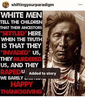 John Leguizamo Instagram - I know this hard to swallow but try!  Because this is true.  That word “settled” is irksome.  As is placards 🪧 that say “established in 1600”  they need to switch up for “it was invaded in 1600!”