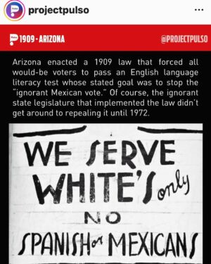 John Leguizamo Instagram - Suppression and oppression of the Latin vote in America!  Pa’ que sepa!  Know your history mi gente!