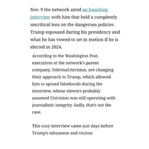 John Leguizamo Instagram - Opinion: Cozying up to Trump, Univision is betraying its Spanish-speaking viewers