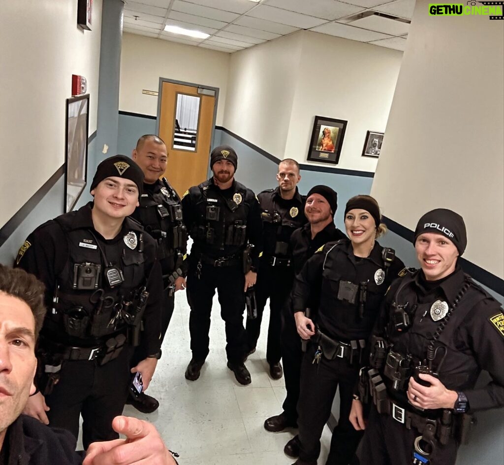 Jon Bernthal Instagram - Love and respect to Huntington PD. Thank you for what you do. Appreciate you all taking us out.