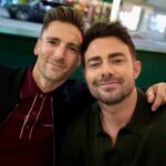 Jonathan Bennett Instagram - Who mugged the camera better? Me or @awalkk35 ?