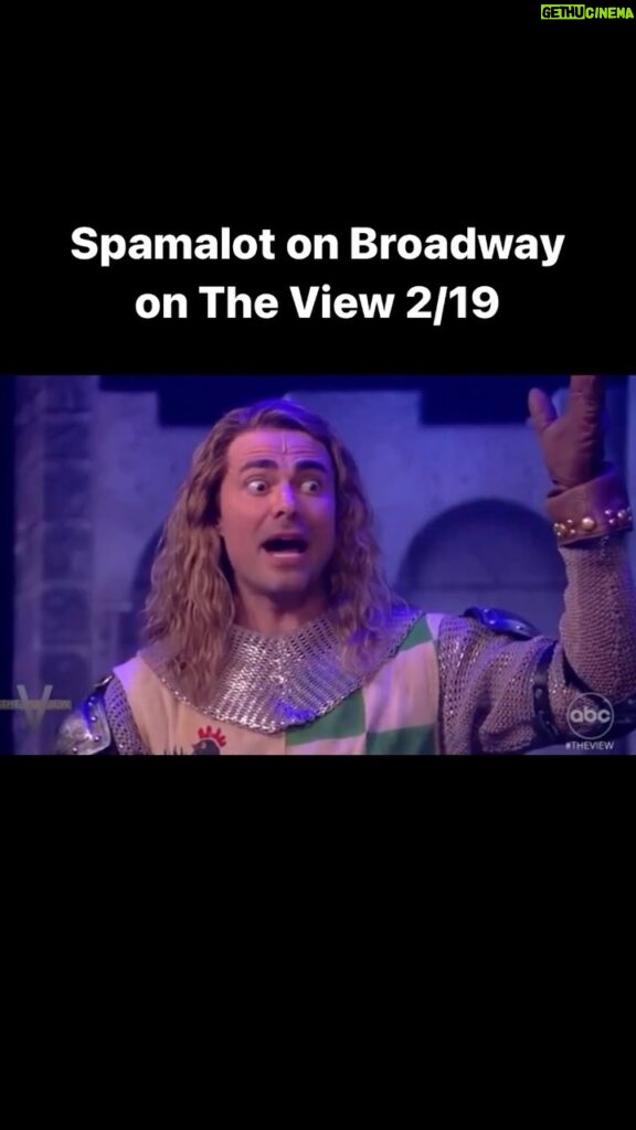Jonathan Bennett Instagram - This cast and show are absolutely THE BEST THERE IS! @lesliekritzer sings like this, 8 times a week live at the St. James theater on Broadway. You haven’t lived until you’ve seen in, no cap, dead ass, or whatever else the kids are saying. Just come see @spamalotbway