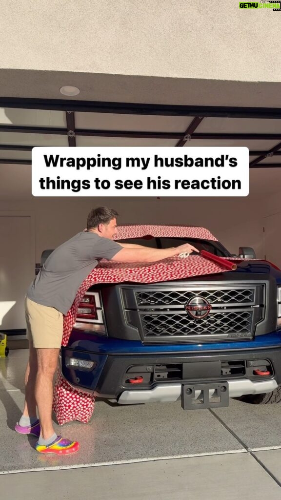 Jonathan Bennett Instagram - For those of you that suggested I wrap our @nissanusa TITAN, thank you. #NissanPartner