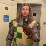 Jonathan Bennett Instagram – Meet Sir Robin. Playing this character, so far has been such a healing journey for my life. Sure he’s the knight that’s afraid to fight, but he’s also the knight who loves music and dancing and most of all MUSICAL THEATER! For the first 15 years or so of my career I had to hide who I was, I had to walk into auditions and on sets and be the “straight hot guy” for the TV show or movie audition. Hide the thing I loved most in the world (musical theater) because if they knew I was listening to Wicked on the drive here, the producers might think I was gay, and then I won’t get the job. 
8 nights a week, I stand on a Broadway stage at the St James theater and sing a song at the top of my lungs about how beautiful and magical BROADWAY is.  This is so incredibly special and healing for my younger self, I feel like I’ve finally come home.  There’s no place like home. 
Come see @spamalotbway I’m in the show through April 21st!