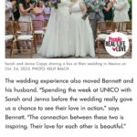 Jonathan Bennett Instagram - We want to relive this day over and over. Thank you @maybelline for making this dream come true. Thank you @unico2087 for being the most amazing wedding venue now twice! And Jenna and Sarah thank you so much for sharing your special day and your beautiful love with us. All Images by Superstar Queer Photographer @kellybalch Make up by @thefacebykase